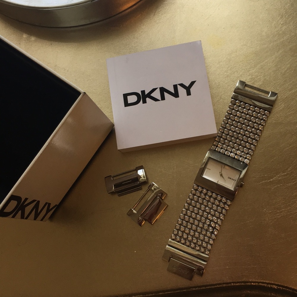 DKNY silver stone Watch